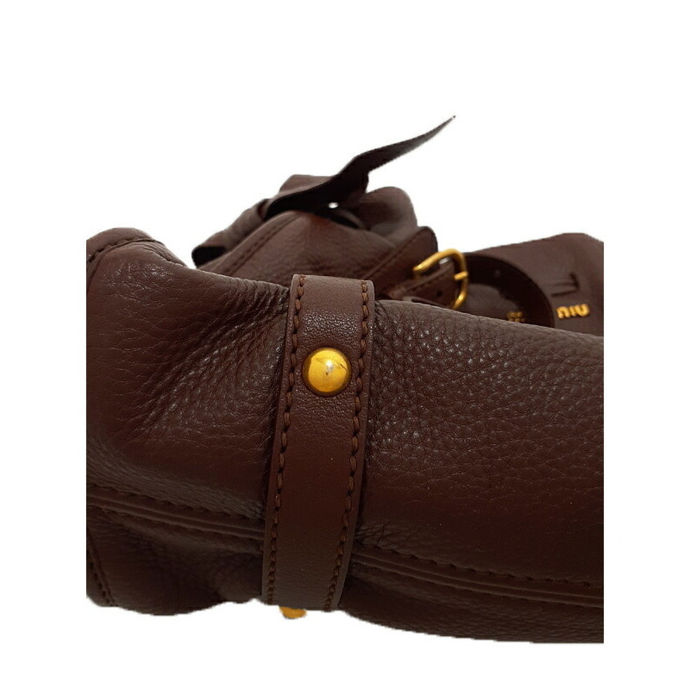 Miu Miu Side Rion Tote Bag - Picture 9 of 9